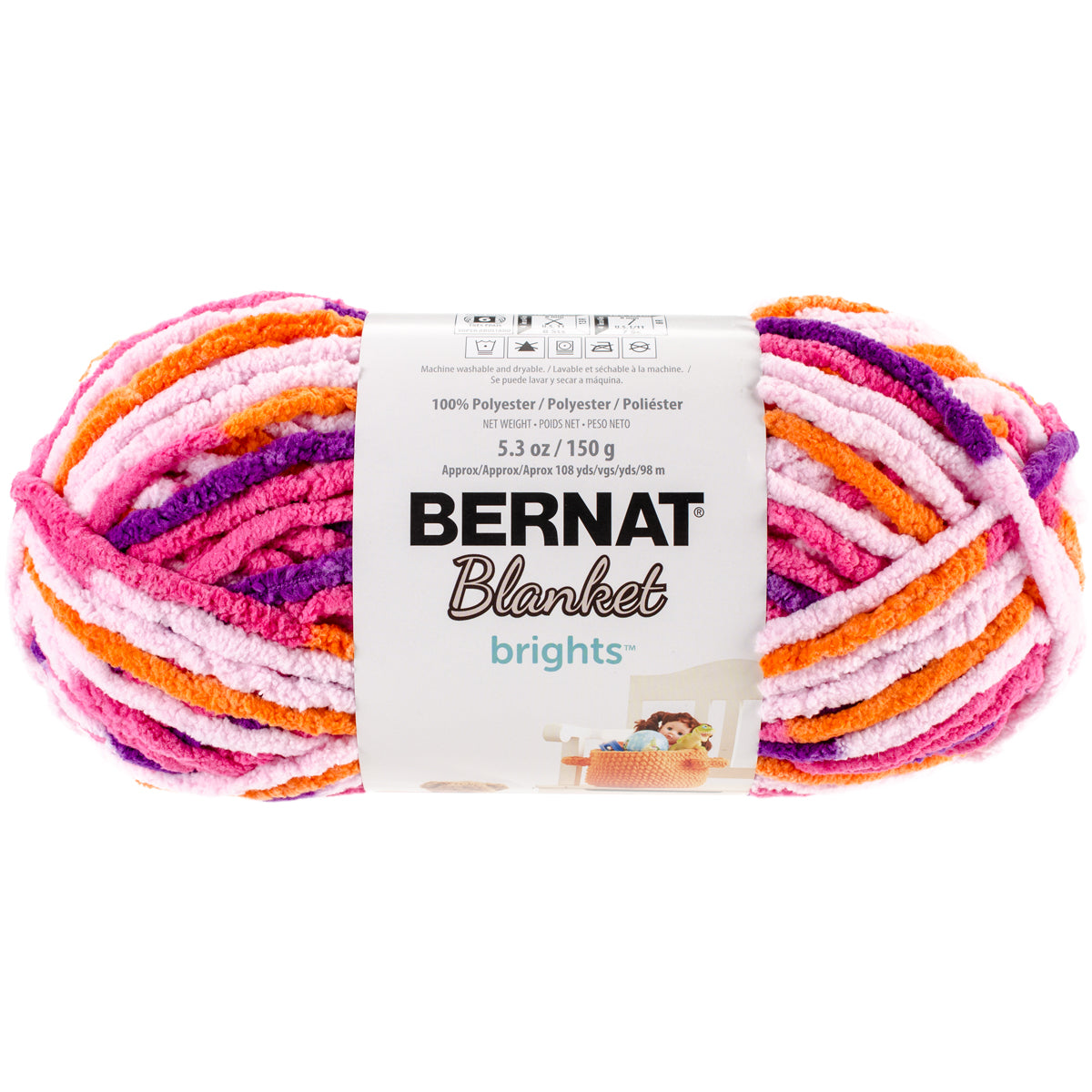 bernat blanket brights sweet and sour