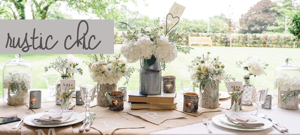 Rustic Wedding Table Decoration Ideas