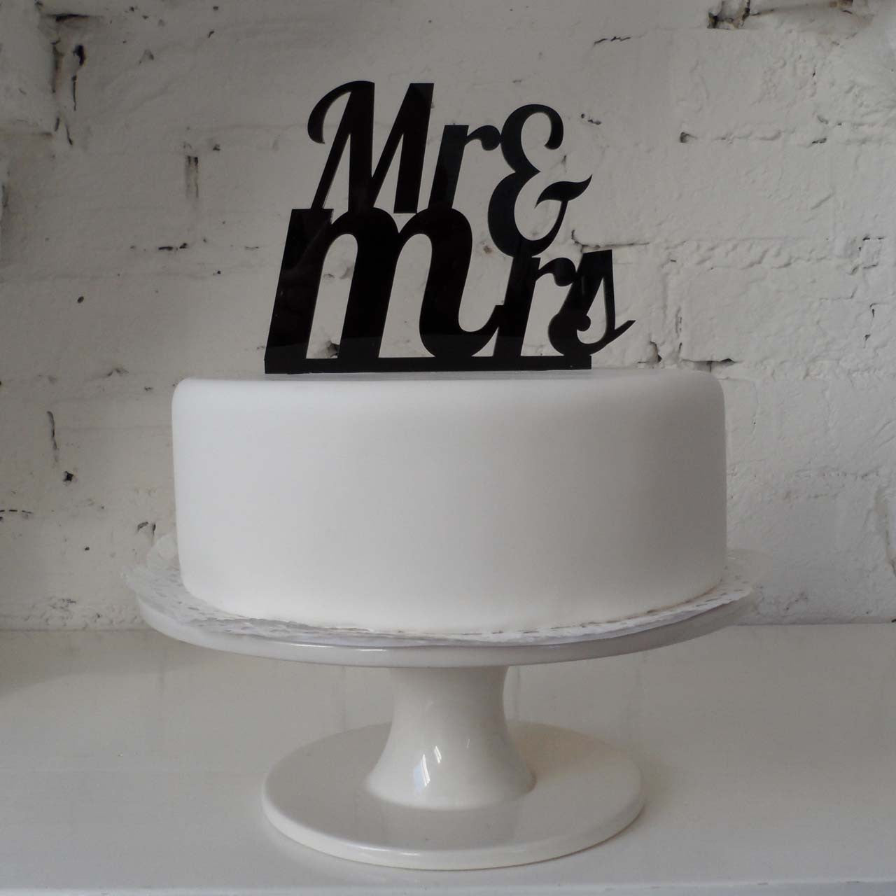 Mr And Mrs Acrylic Wedding Cake Topper The Wedding Of My Dreams 
