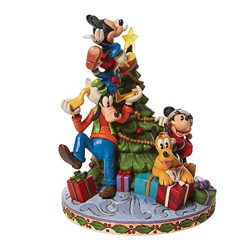 Disney Traditions Fab 5 Decorating Tree Figurine – Market Street Gallery