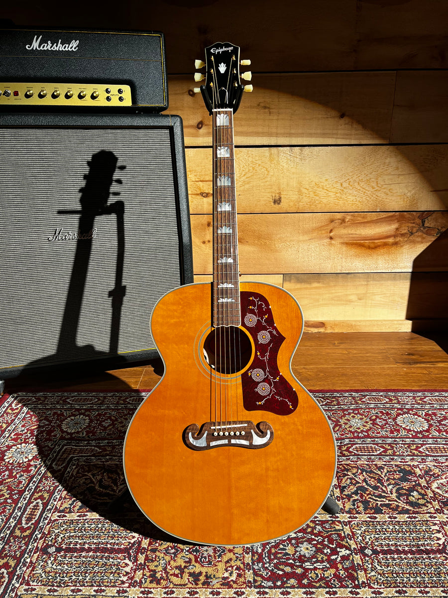 まとめ買いでお得 Epiphone Masterbilt Inspired J-200 Aged Antique