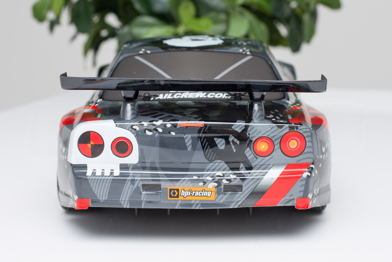 HPI Racing E10 Drift Nissan GT-R R34 Review body rear detail