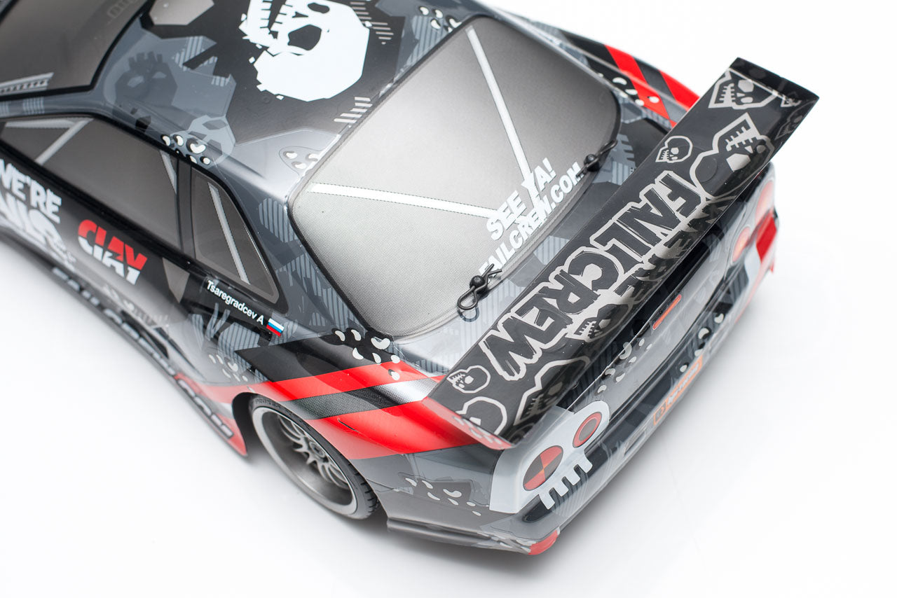 HPI Racing E10 Drift Nissan GT-R R34 Review body rear wing rear