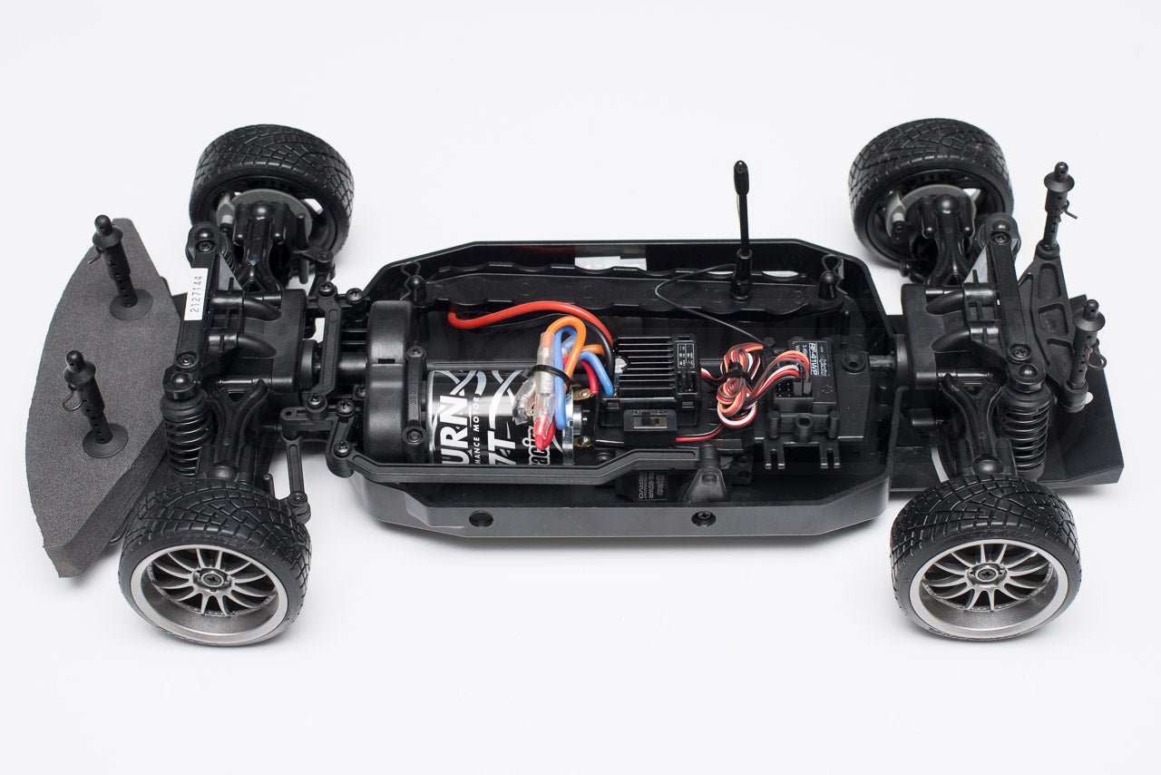 HPI Racing E10 Drift Nissan GT-R R34 Review naked chassis