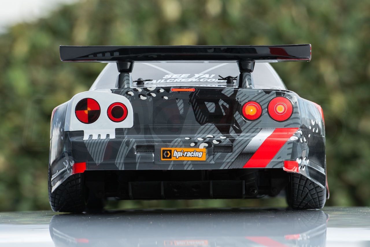 HPI Racing E10 Drift Nissan GT-R R34 Review outdoor body rear