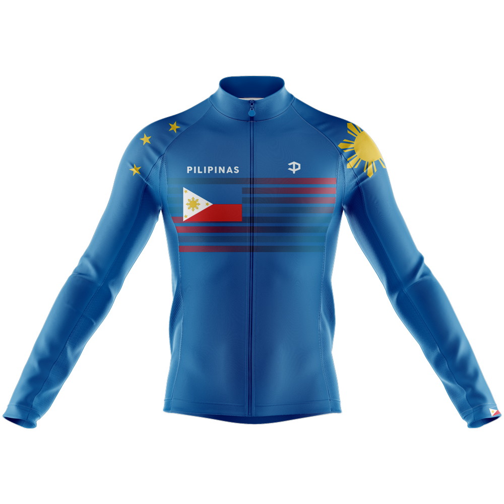 Philippines Long Sleeve Cycling Jersey Cycling Jersey Retro Road Pro Clothing MT 