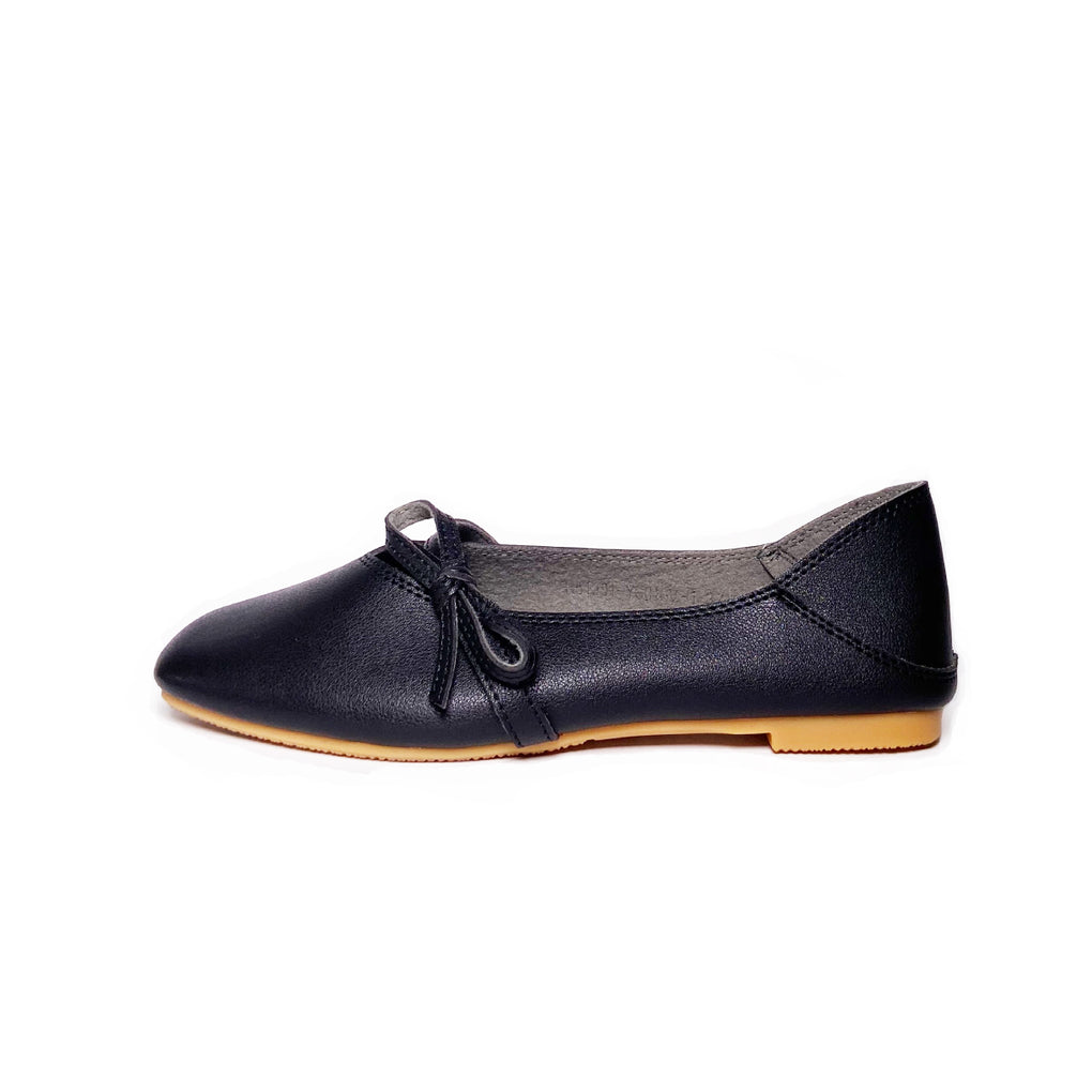 Bow Ballerinas Flats (N51901-YS01SV-1 BLACK)