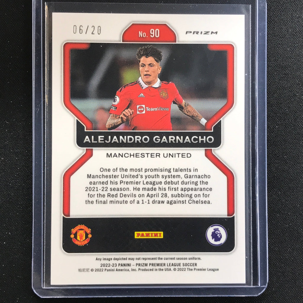 ＷＥＢ限定カラー有 Panini Prizm GARNACHO RC Silver ガルナチョ