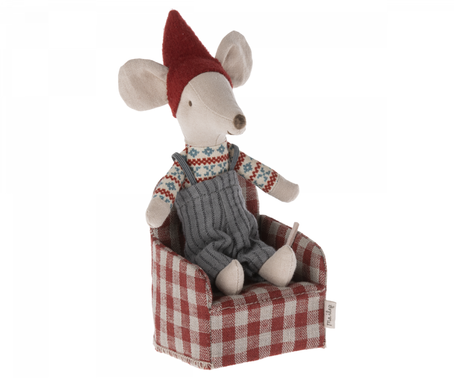 Maileg mini stoel ruit 3+