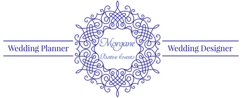 logo wedding planner Morgane Positive Events partenaire Le Beau Thé, personnalisation de sachets de thé