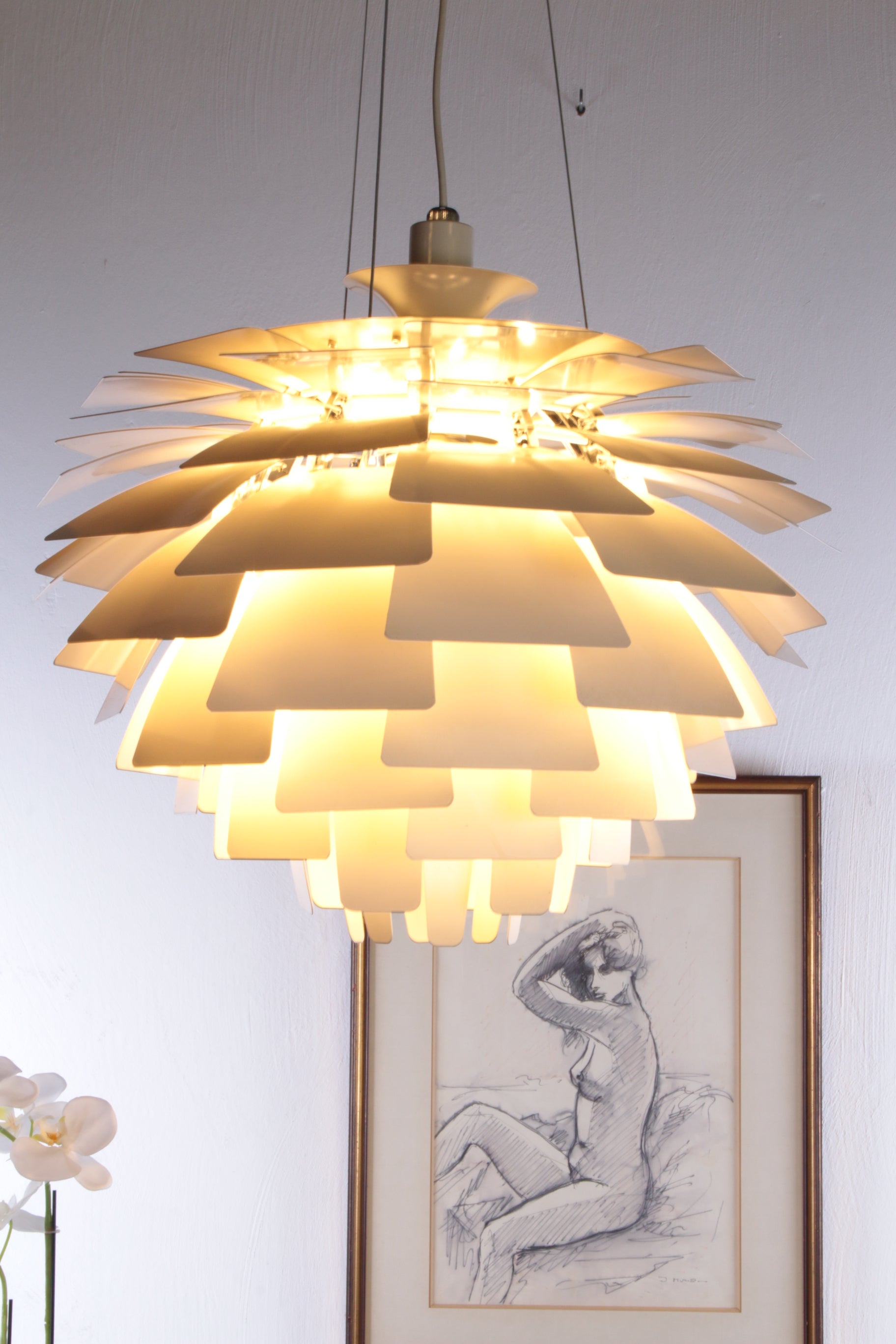 Intiem Geheugen controleren Vintage Deense Artichoke Hanglamp - Timeless Art – Timeless-Art