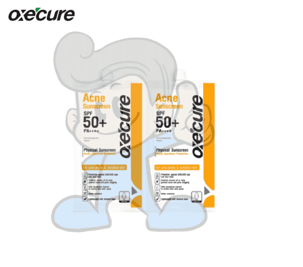 oxecure acne sunscreen