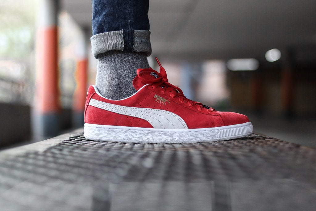 Weggooien Gewend Ijzig Puma Suede Classic High Risk Red – Stylz-N-Couture