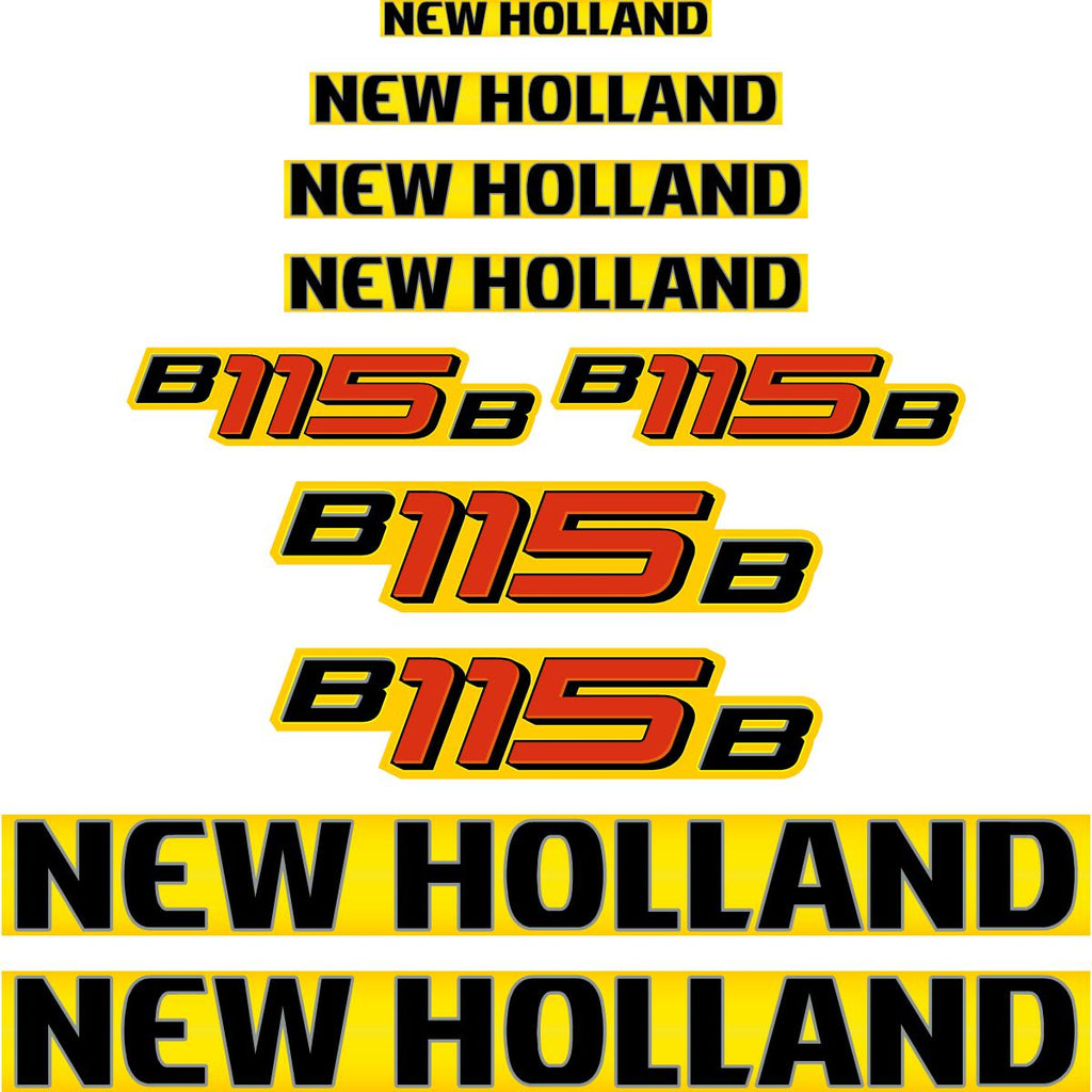 Details about   Newholland LS 160 LS160 Decal sticker kit USA Made quality kit New Holland