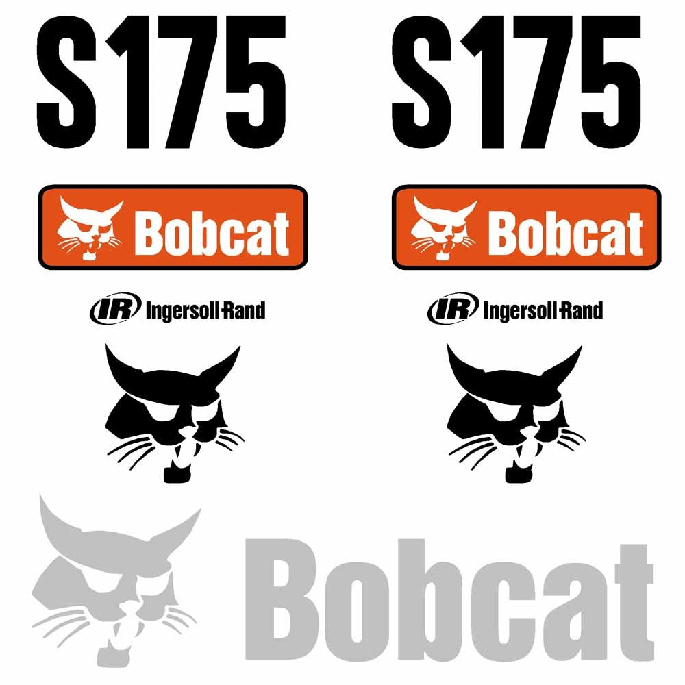 Bobcat Rear Decal Skid Steer Sticker 30” Bobcat  *WHITE*  30”  FREE SHIPPING!! 