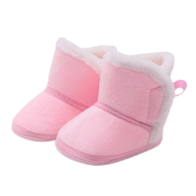 fleece baby shoes