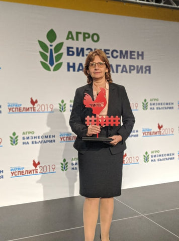 Veselina Ralcheva organic farmer of the year