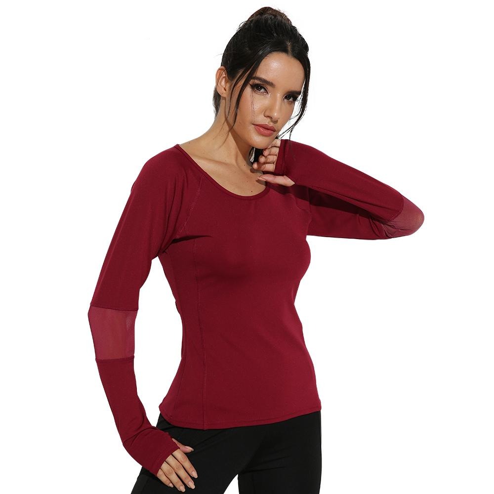 womens long sports tops