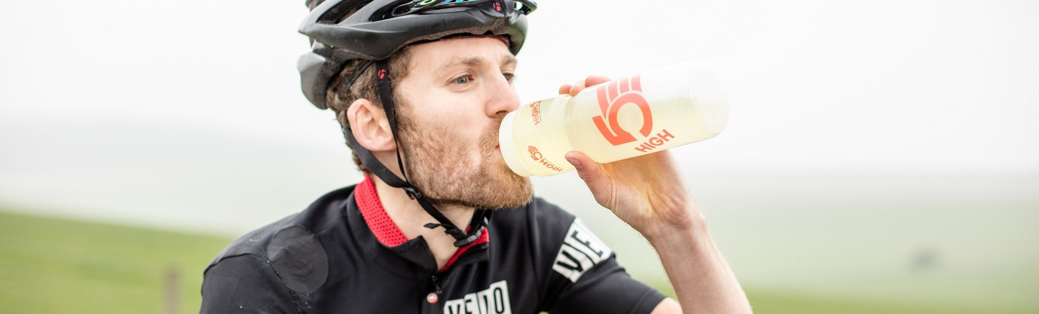 It's important to hydrate properly when cycling