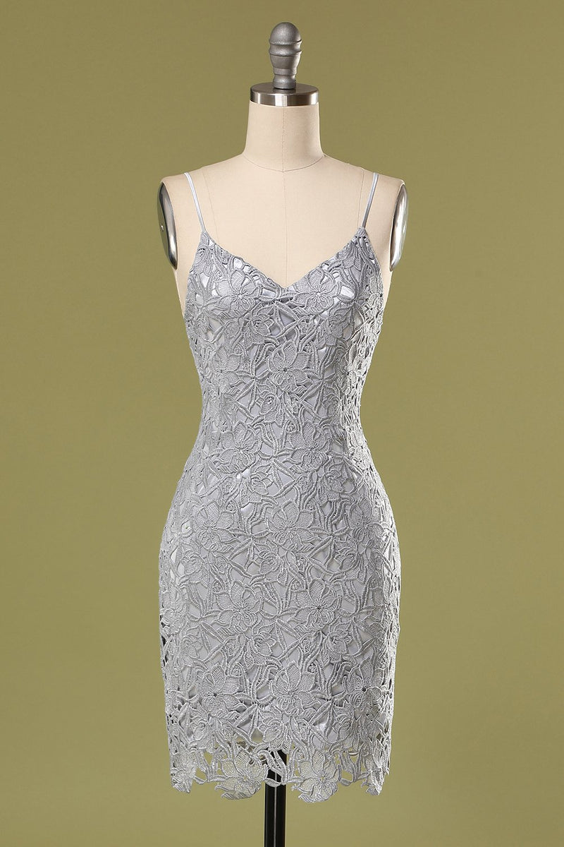 grey lace dress uk