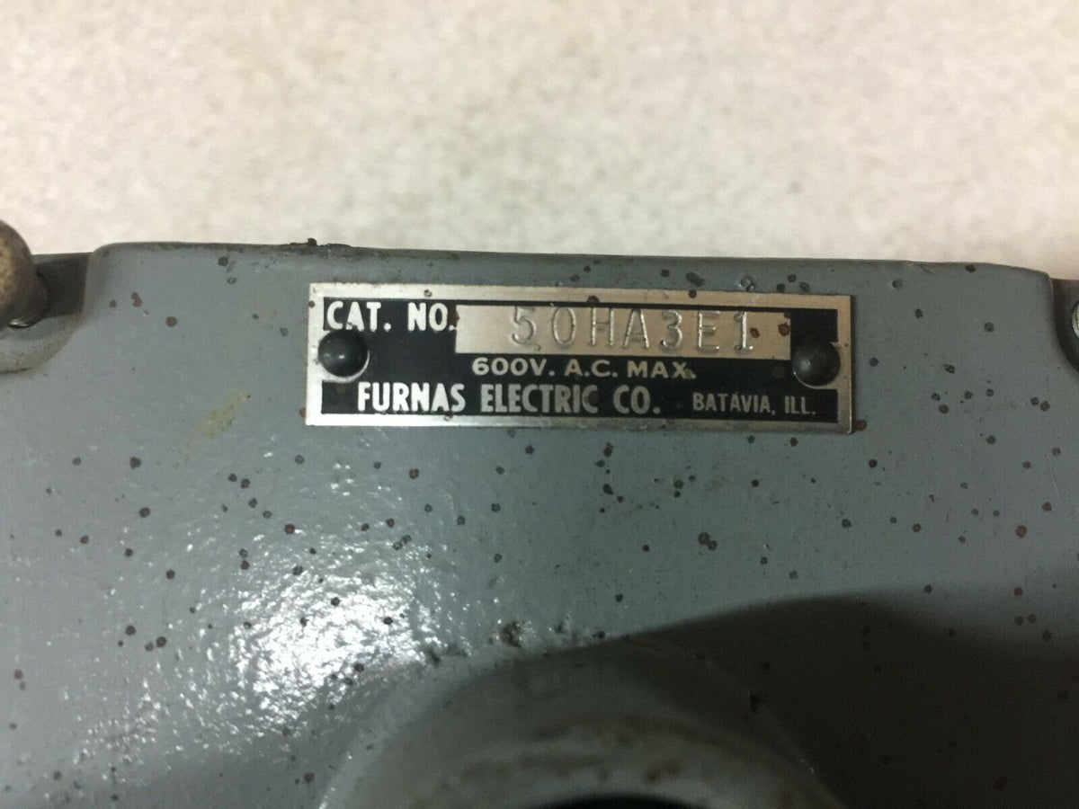 Furnas 50HA3E1 600 VAC Series a Heavy Duty Push Button Control Station NOS for sale online 
