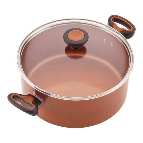 Featured image of post Copper Vs Nonstick Cookware Set - Paula deen dishwasher safe nonstick cookware set.
