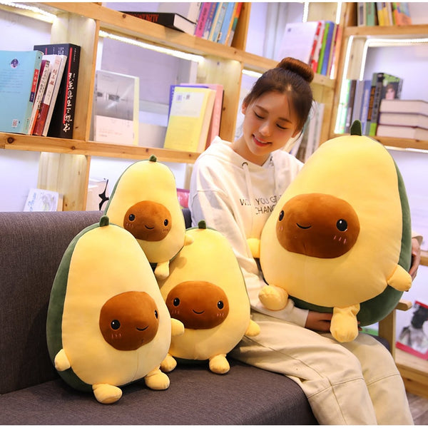 giant plush avocado