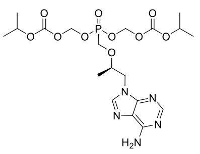 Structures of potential furin inhibitors from the common antiviral drugs database