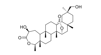 Structure of potential furin inhibitors from in-house natural product