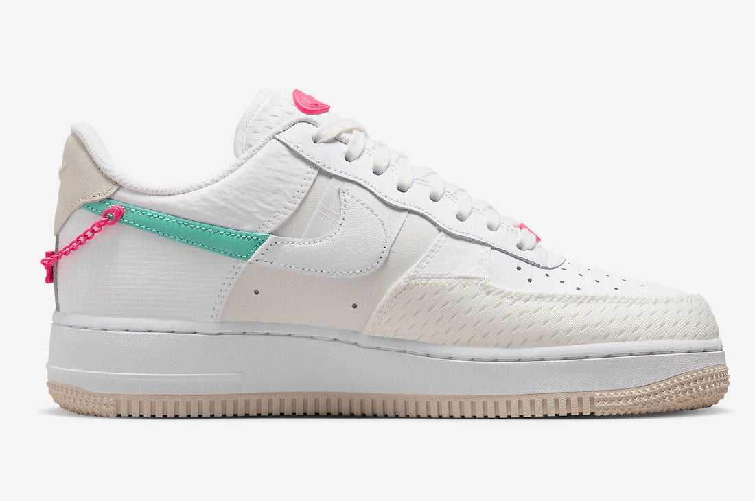 NIKE Wmns Air Force 1 07 DX6061 111 Pink Bling (LF) – leftfoot.sg