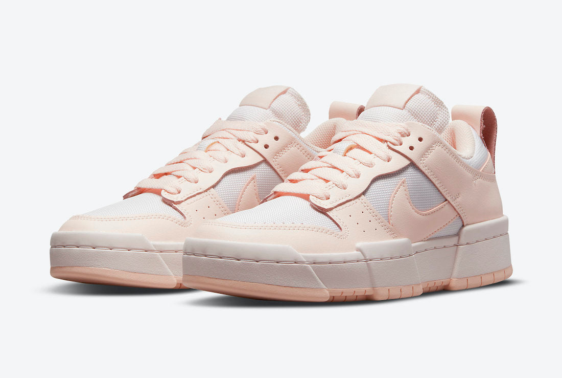 pink coral dunks