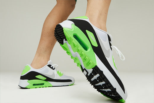 Punto muerto frente Industrial Nike Golf Air Max 90 G Shoes | Limited Edition NRG | Flash Lime | Function18