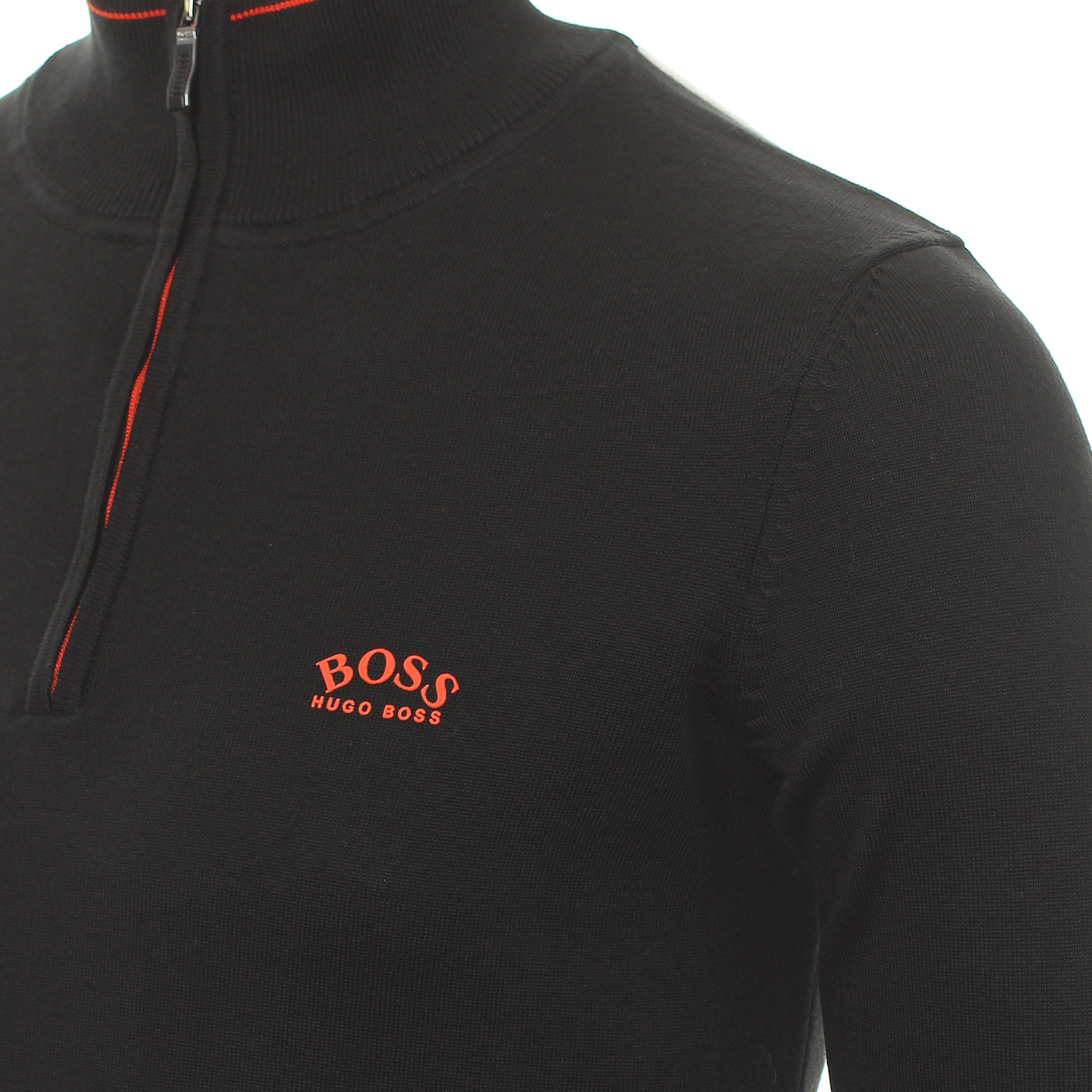 boss half zip jumper