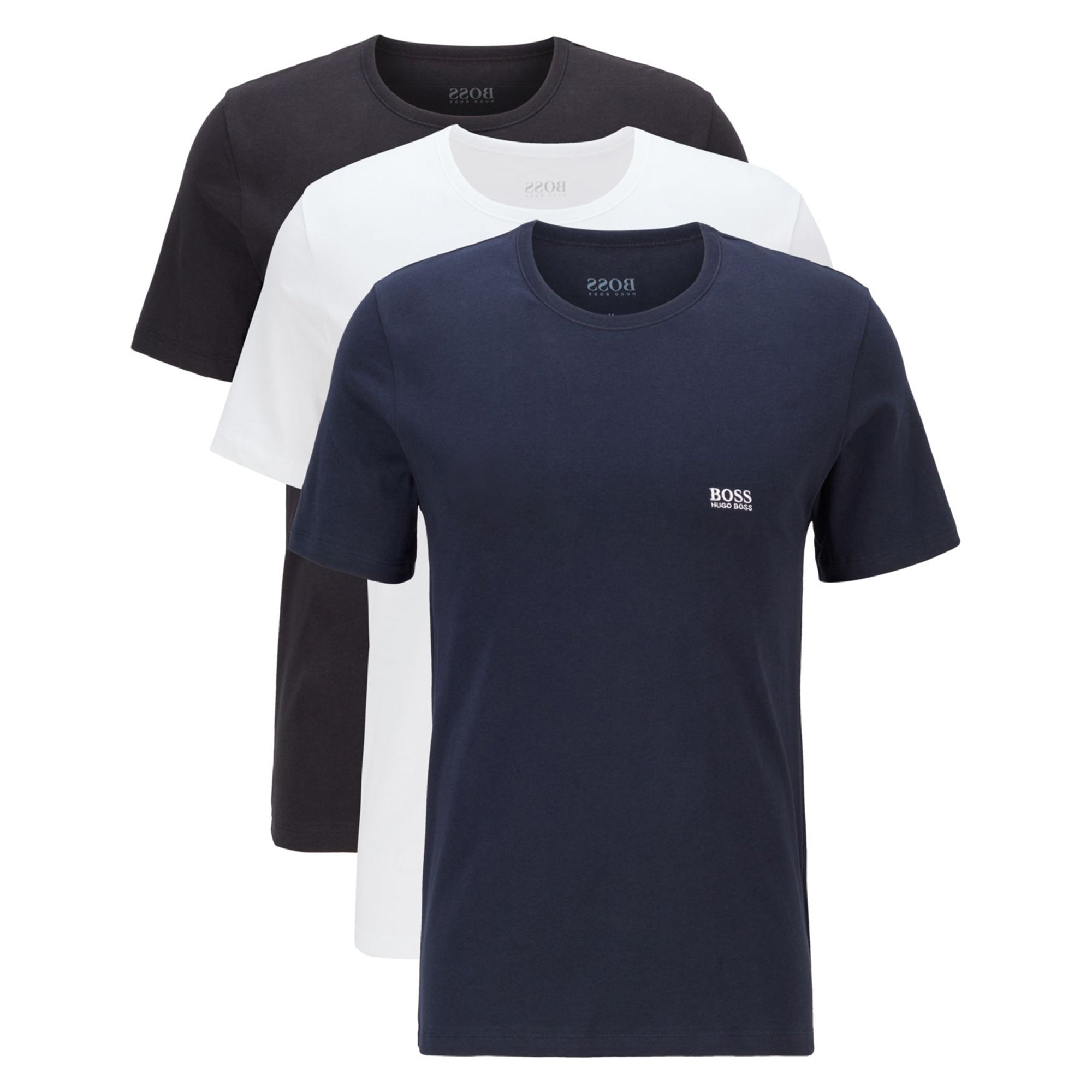 mens boss t shirts 3 pack