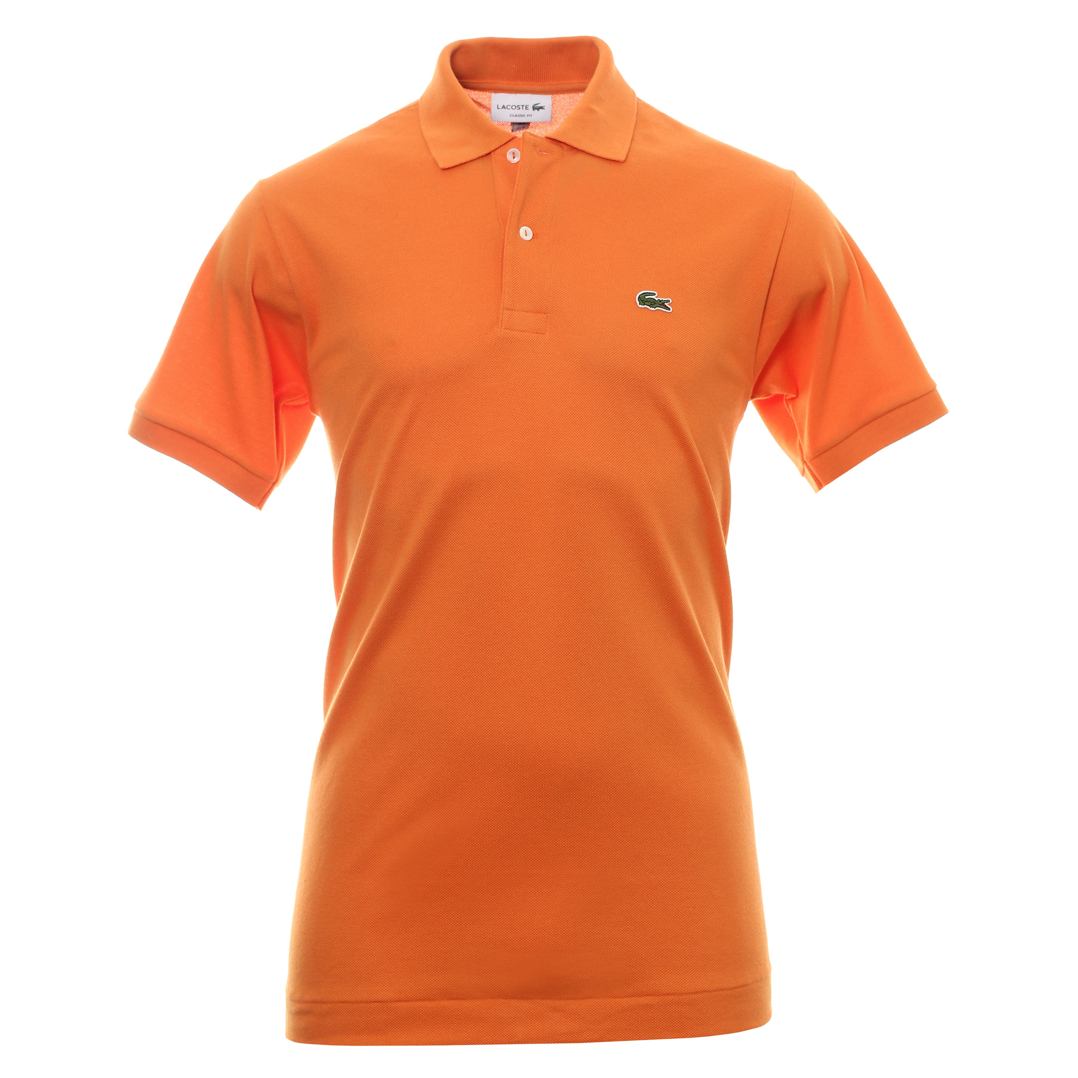 orange lacoste t shirt