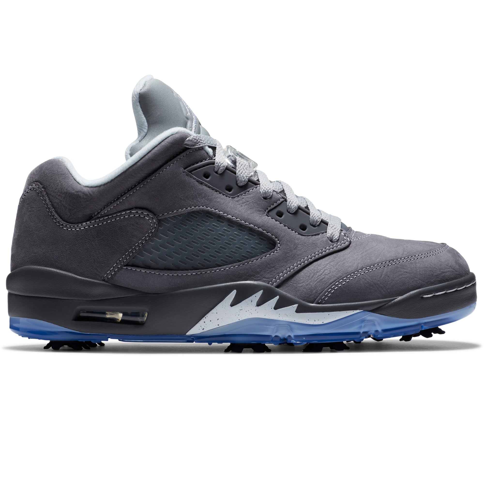 gray jordan golf shoes