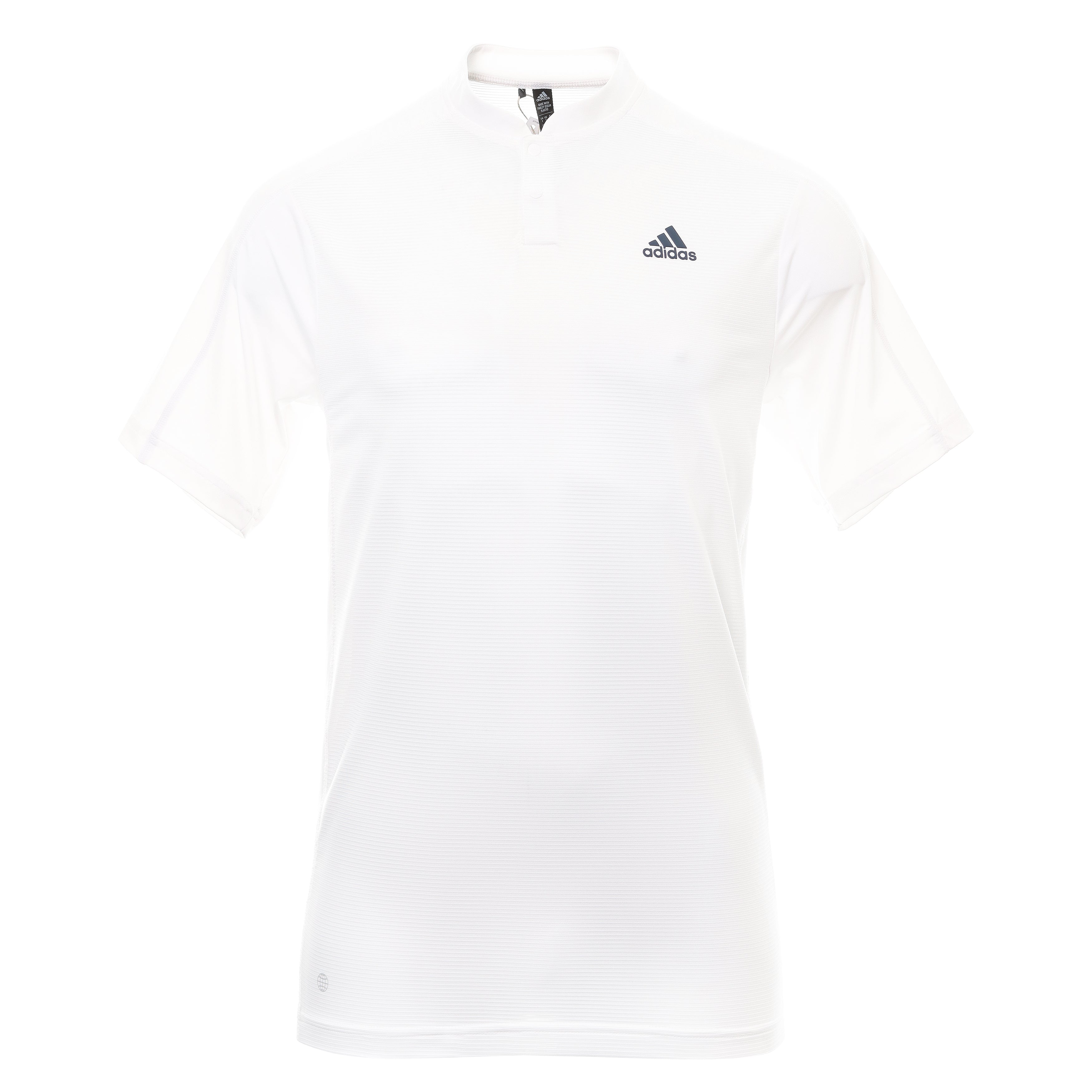 white adidas golf t shirt