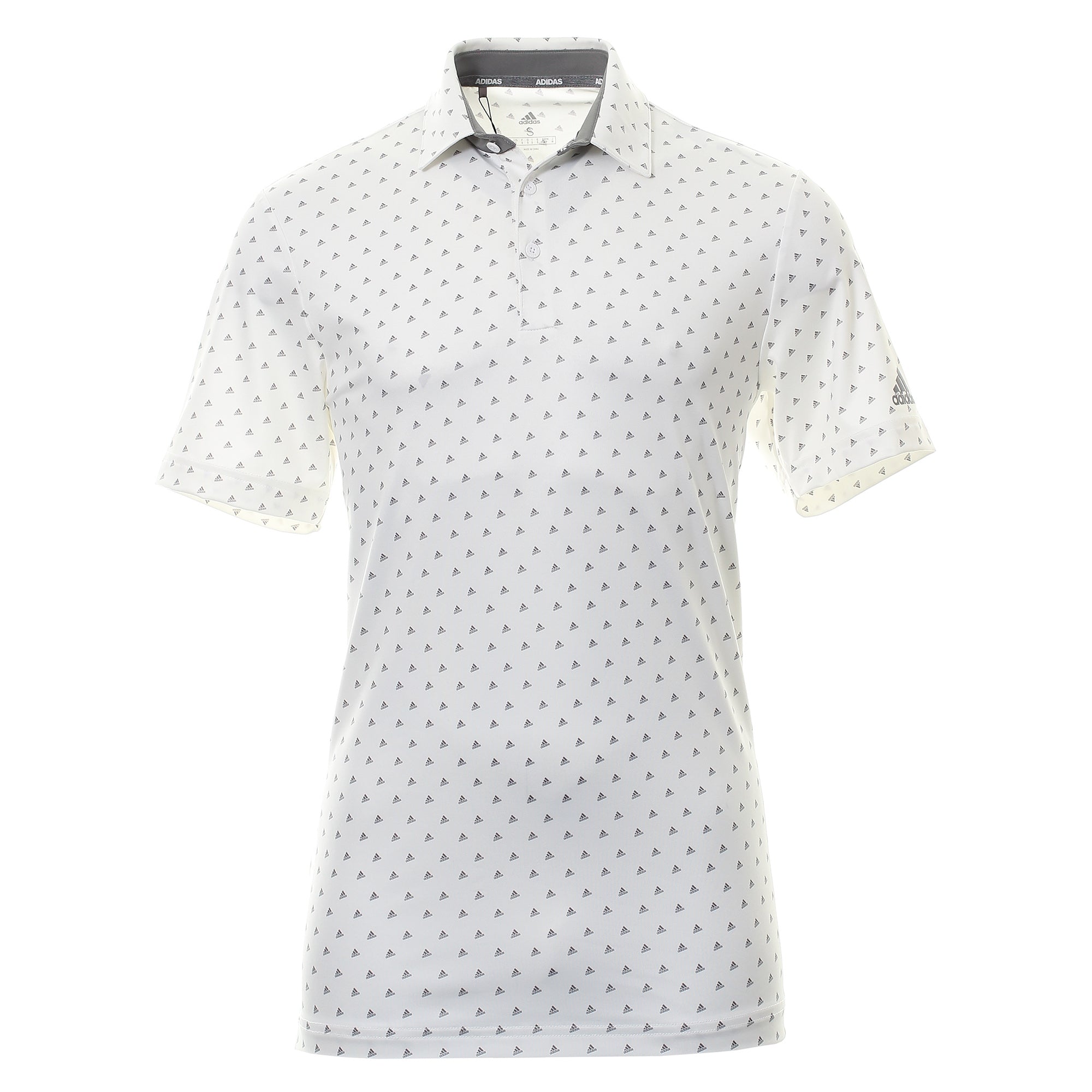 adidas polka dot golf shirt