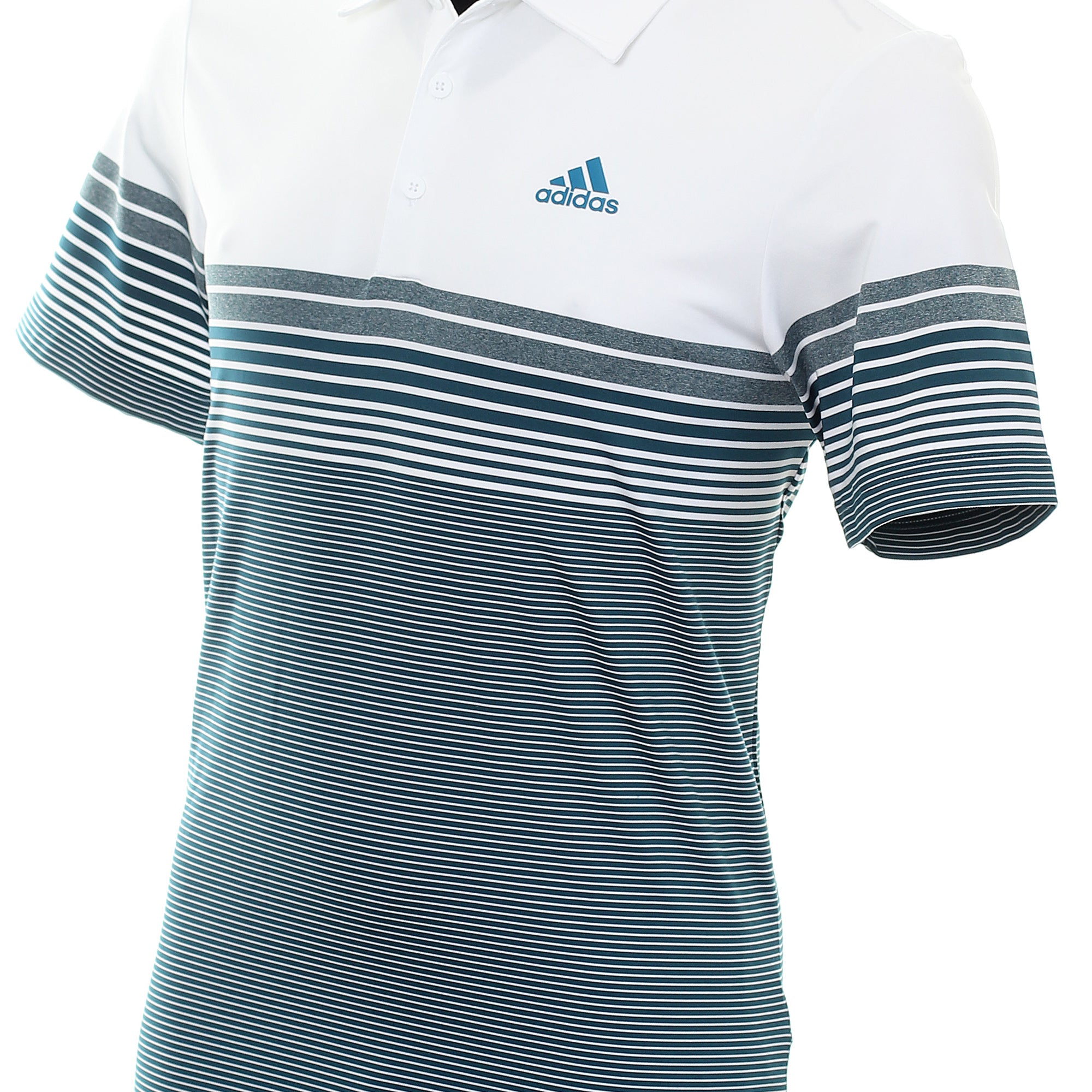 ultimate365 gradient block stripe polo shirt