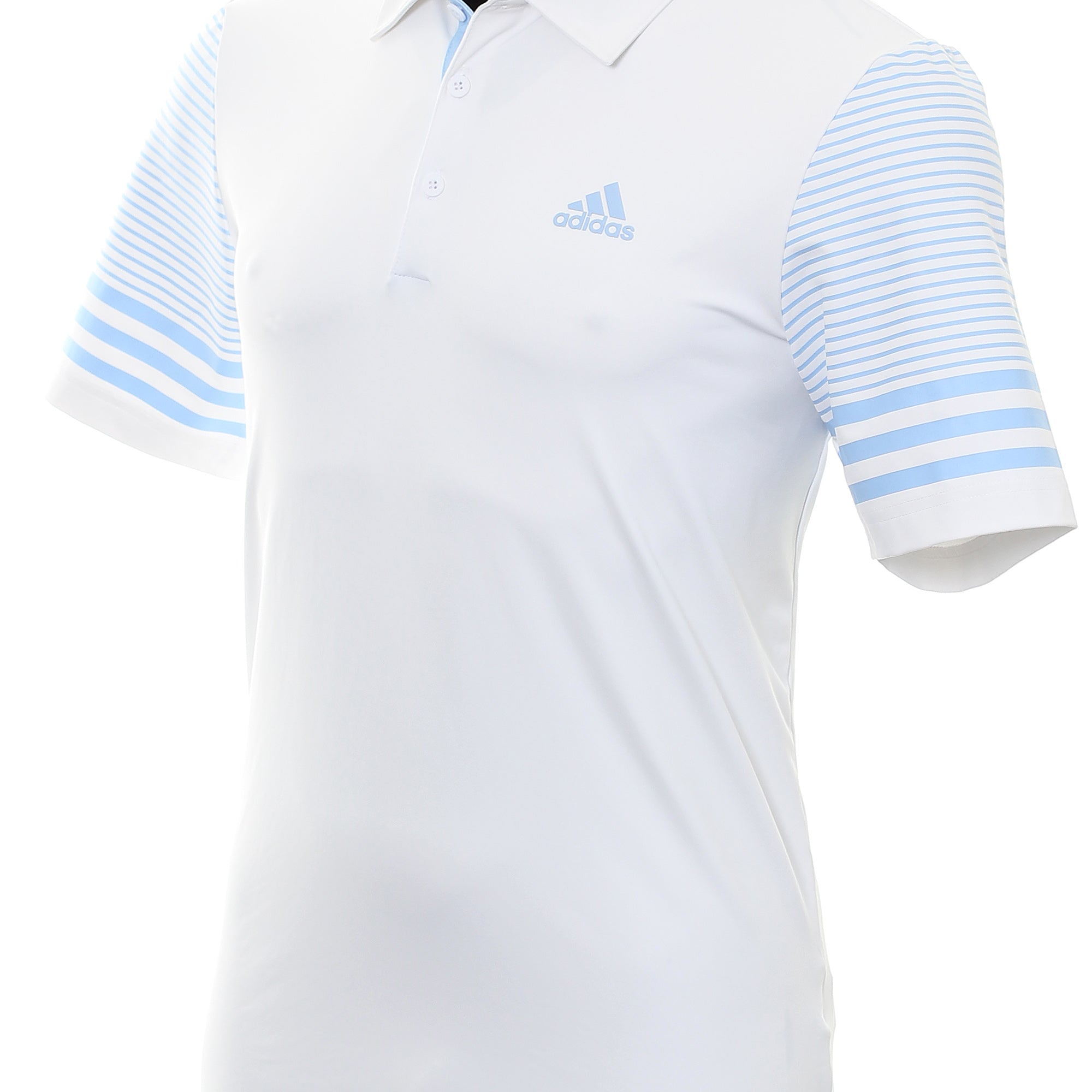 adidas golf ultimate gradient sleeve polo shirt