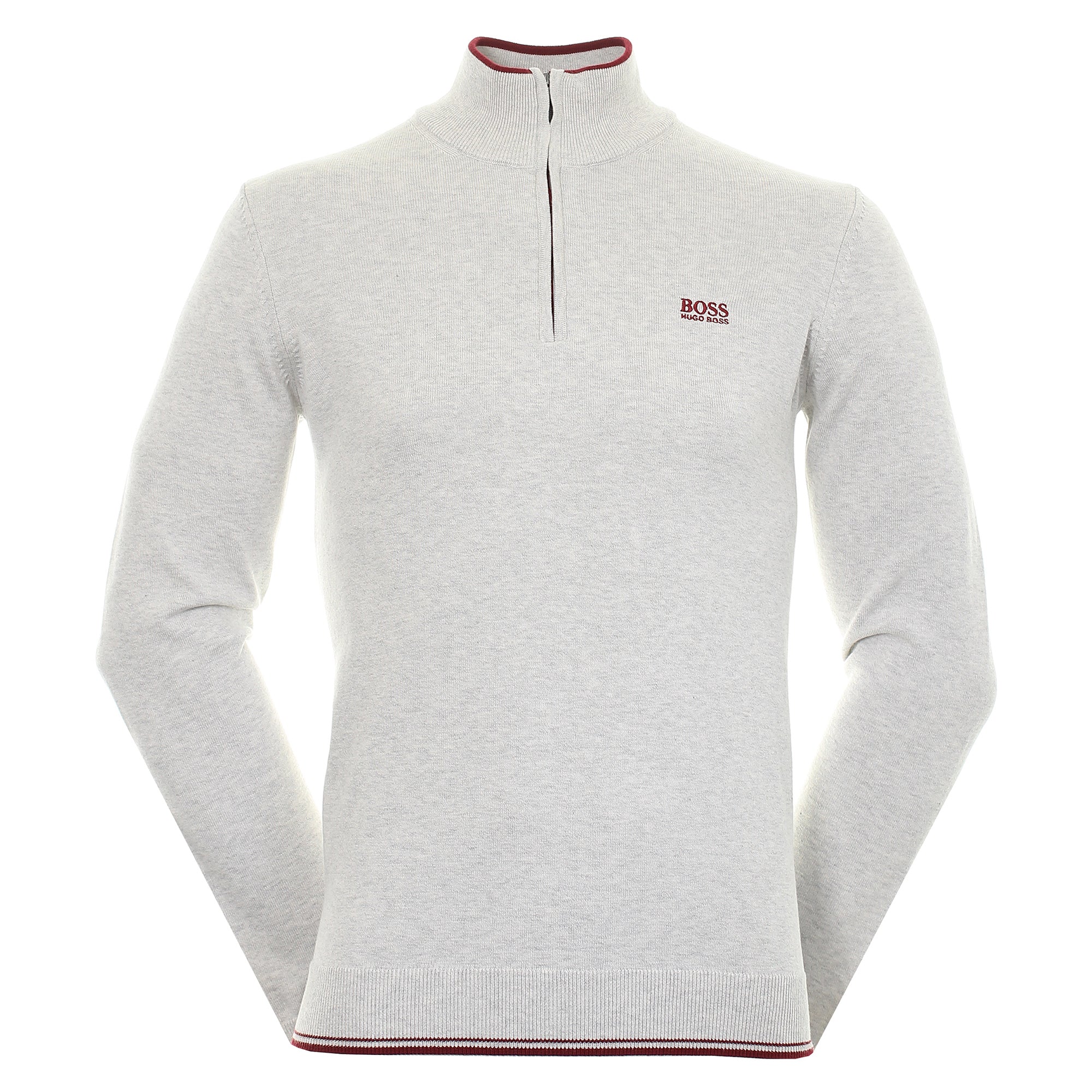 boss zimex zip neck sweater