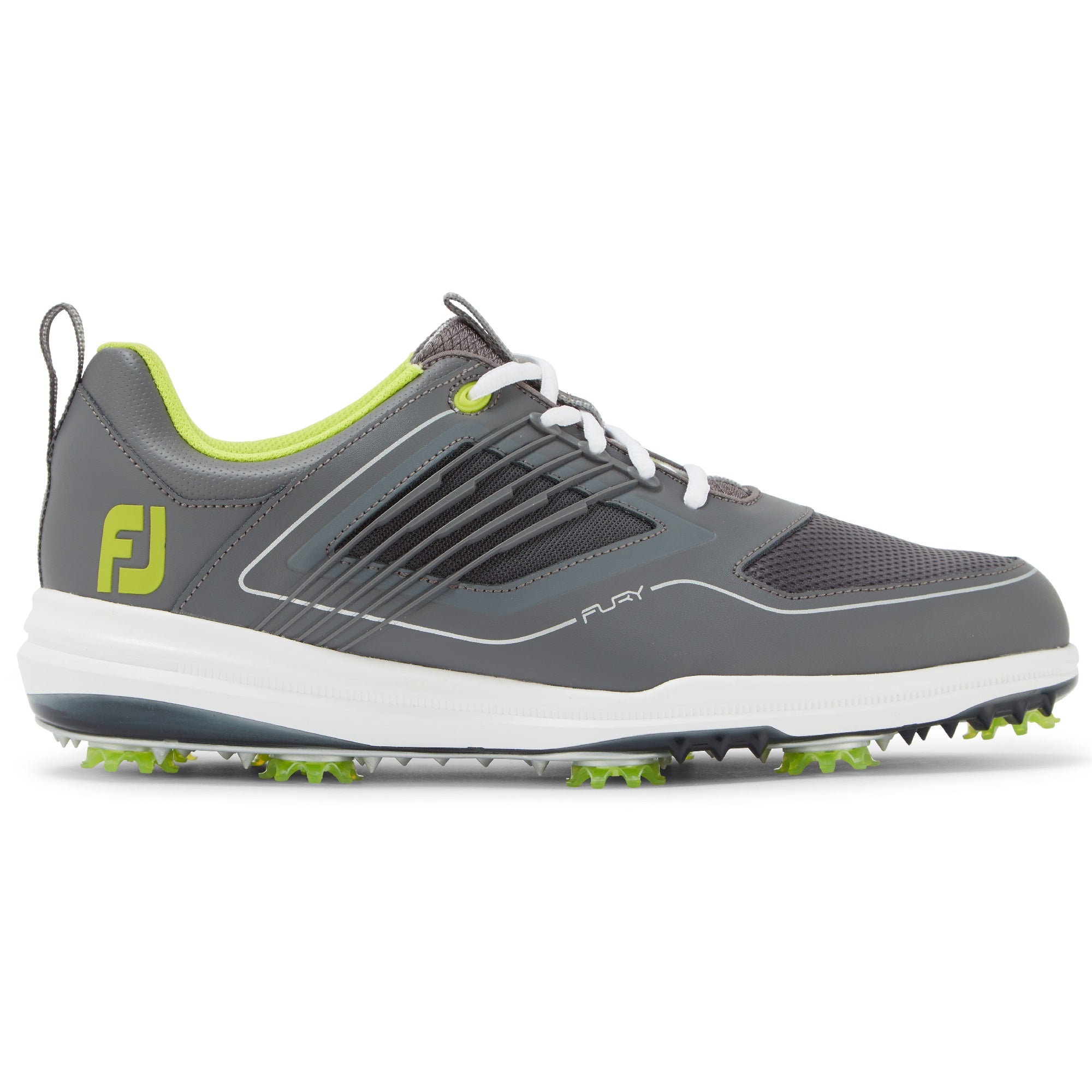 gray footjoy golf shoes