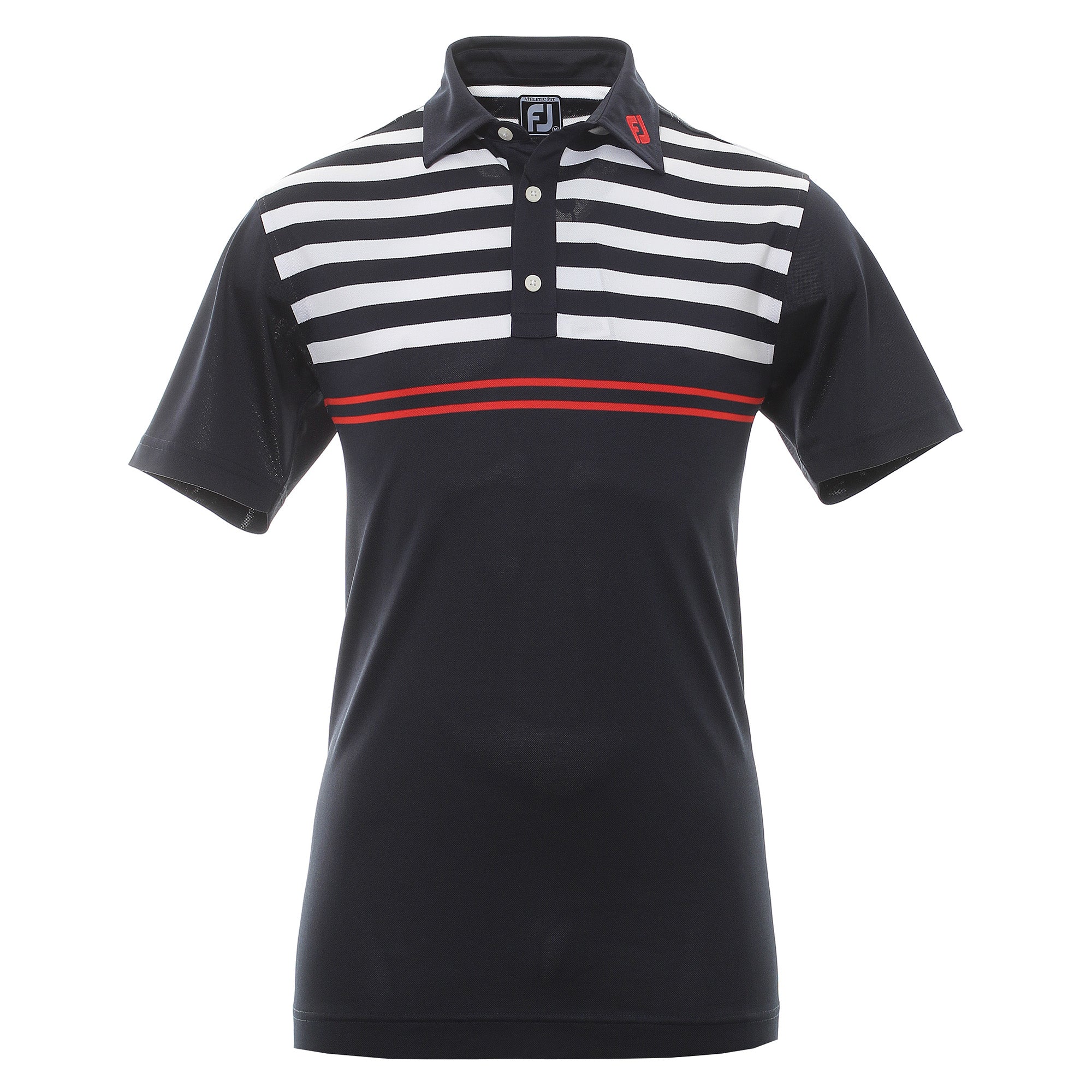FootJoy Graphic Chest Stripe Golf Shirt 