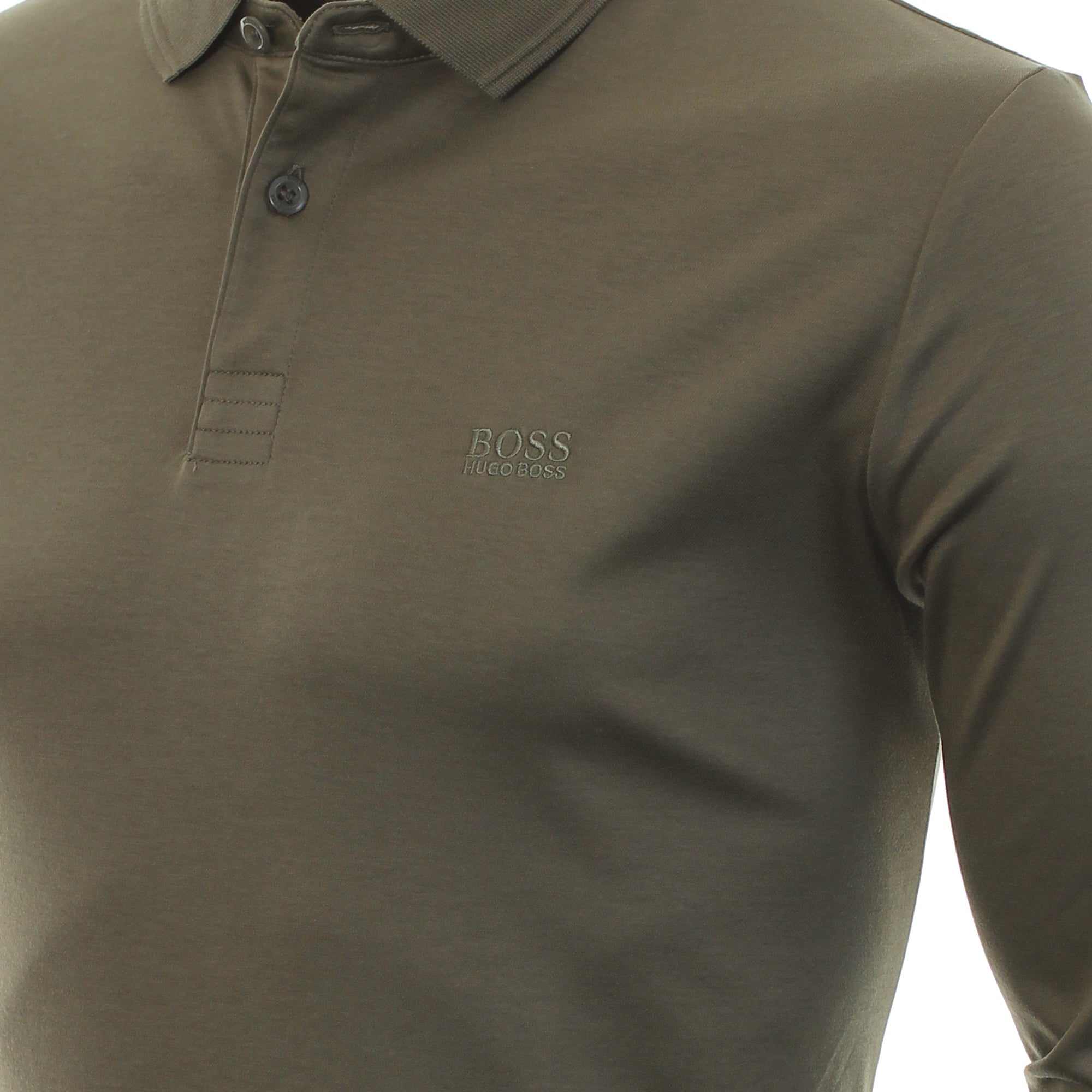 boss pirol long sleeve polo shirt