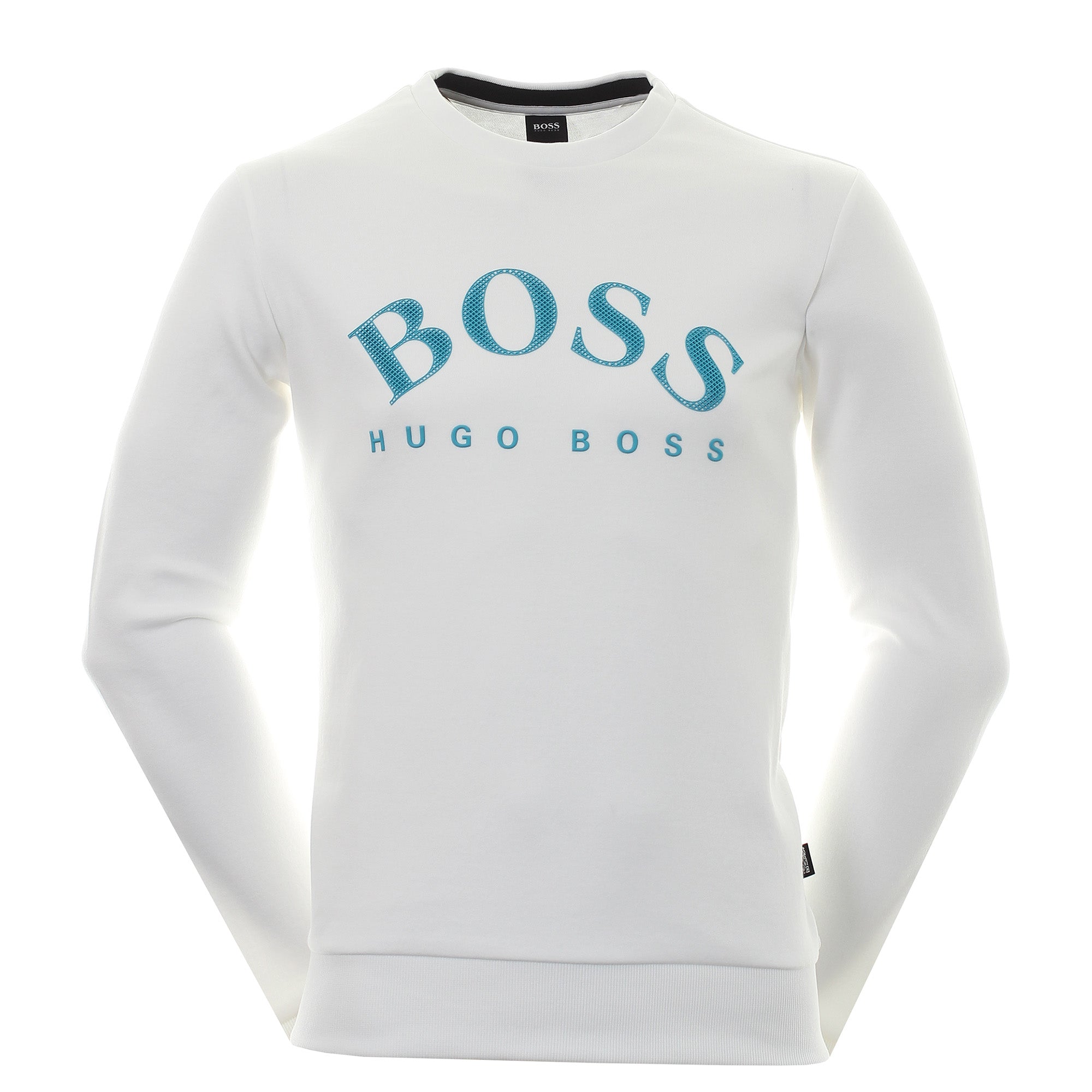 boss salbo crew neck sweatshirt