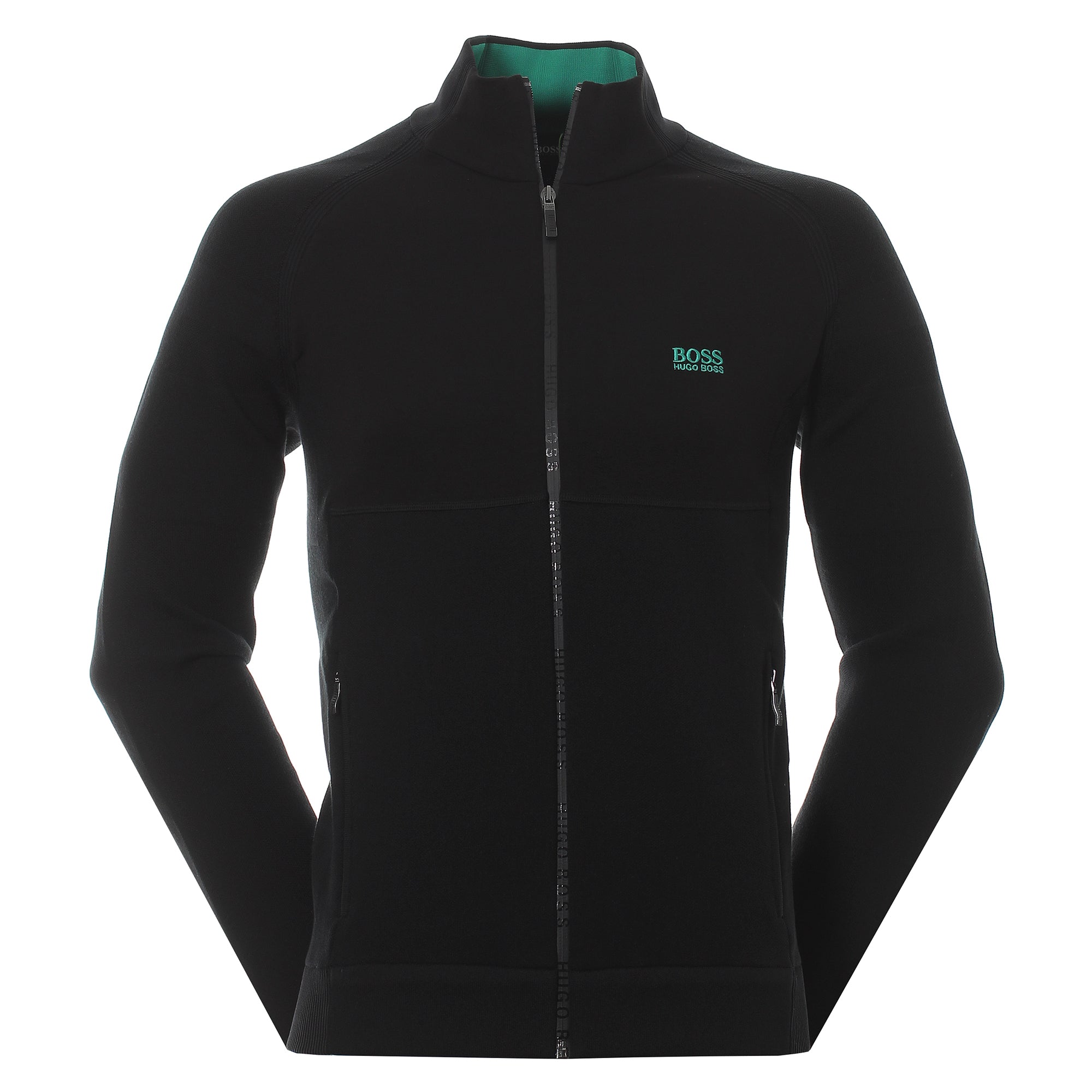 BOSS Zalsen Hybrid Full Zip Sweater 