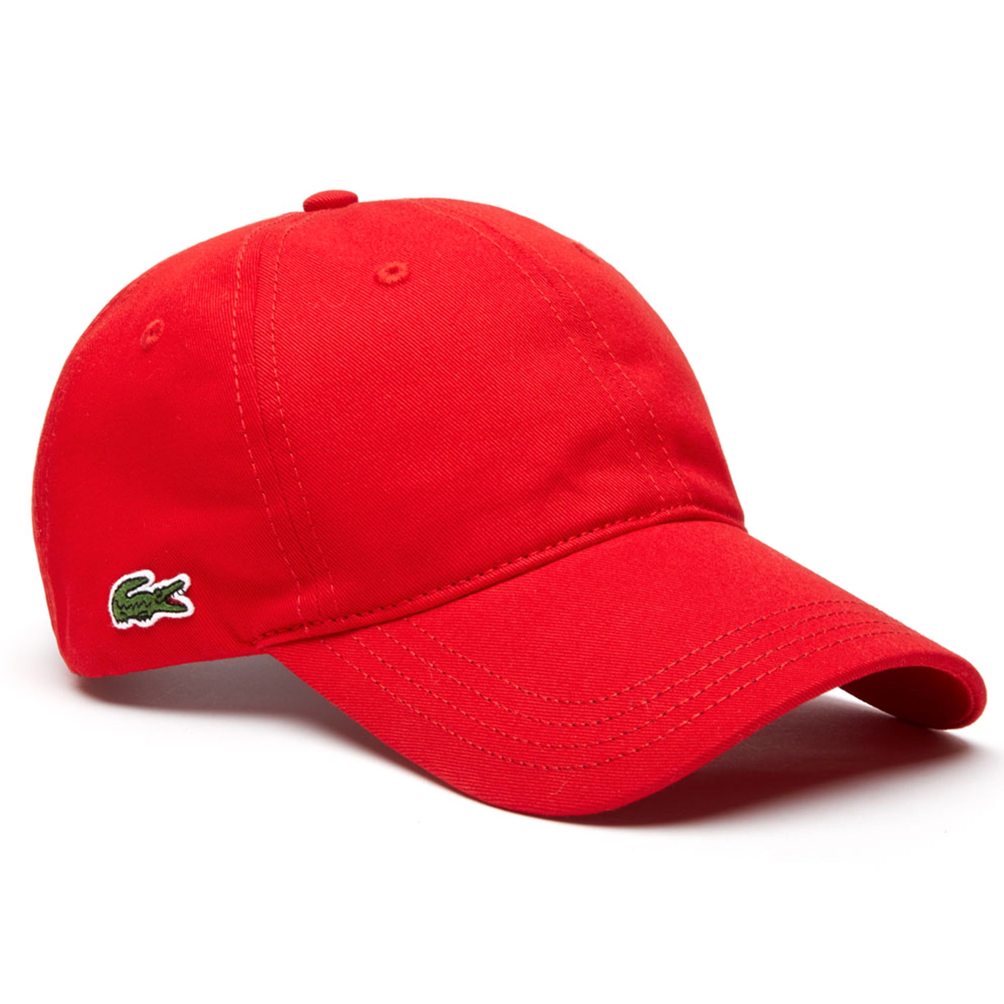 lacoste red hat