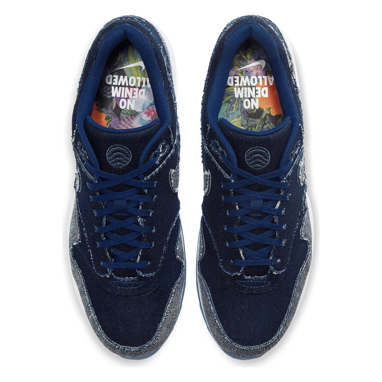 nike air max 1 denim blue