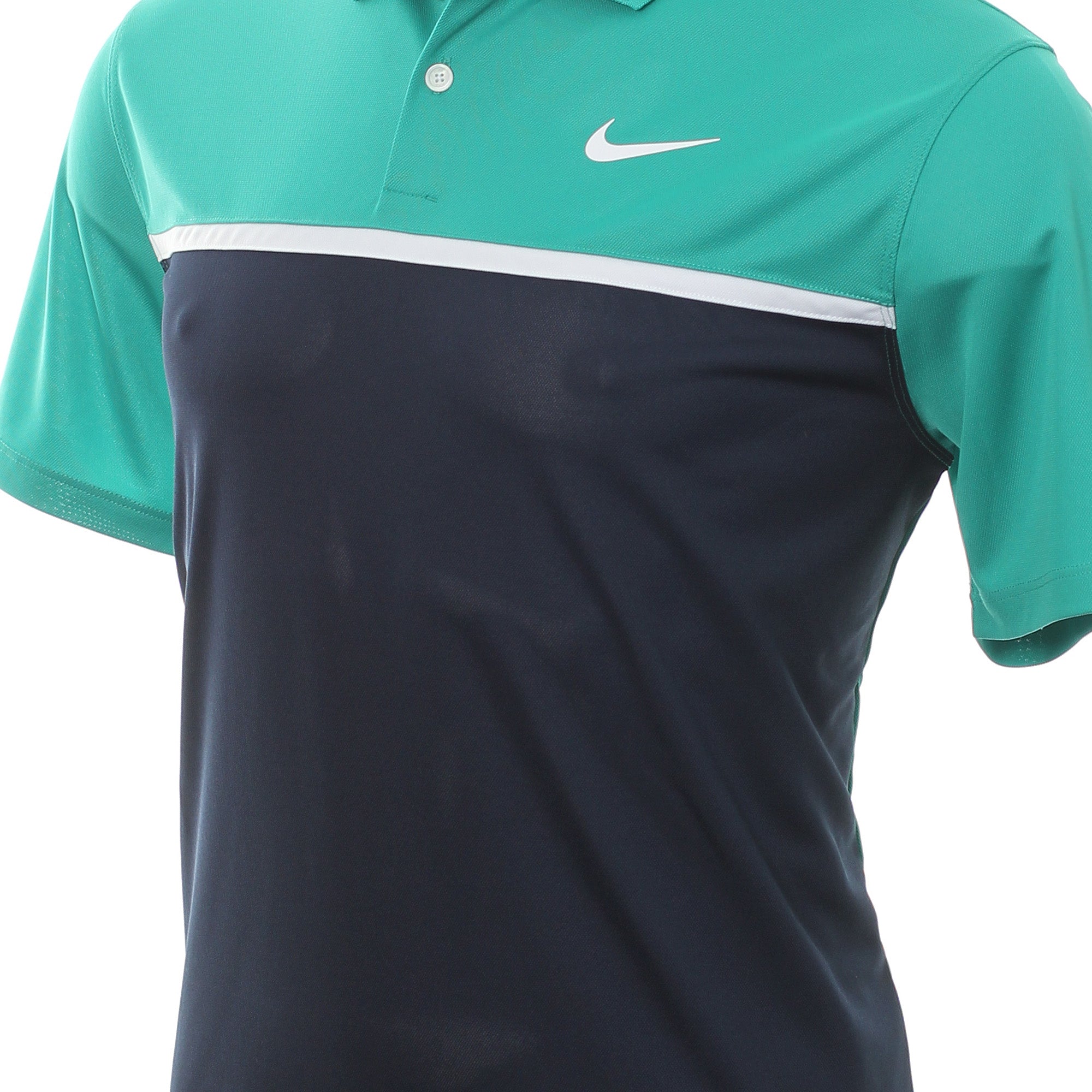 nike dry victory colourblock golf polo shirt