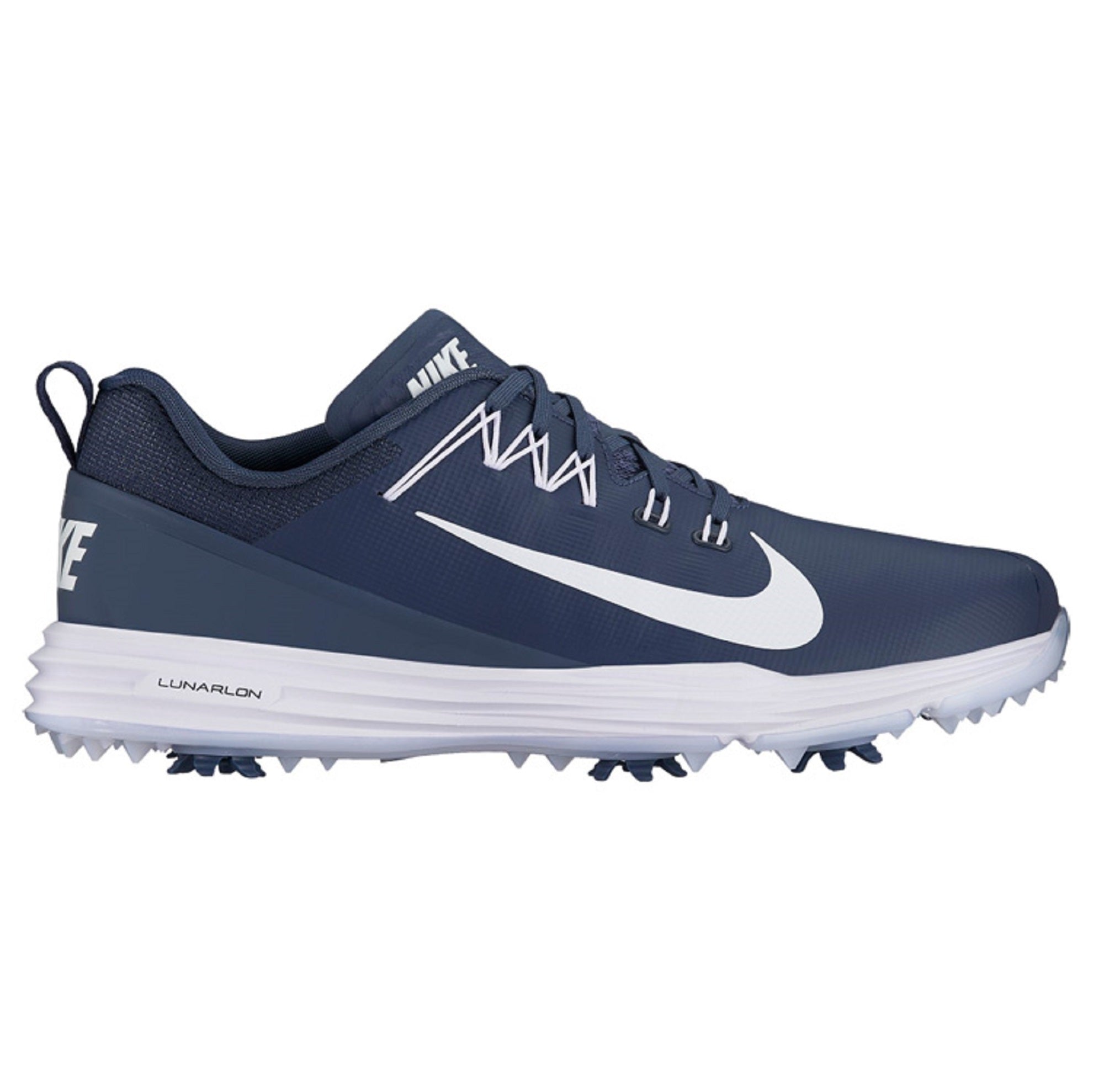 nike lunarlon golf shoes blue